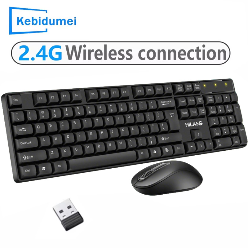 2.4G Wireless Keyboard Mouse S - đánh giá và giá Gaming Keyboard And Mouse Combo Wireless