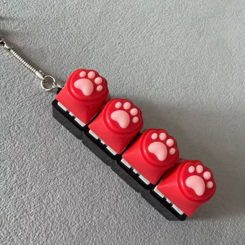 Kawaii Macaron Cat Paw Fidget  - đánh giá và giá Mechanical Switch Tester