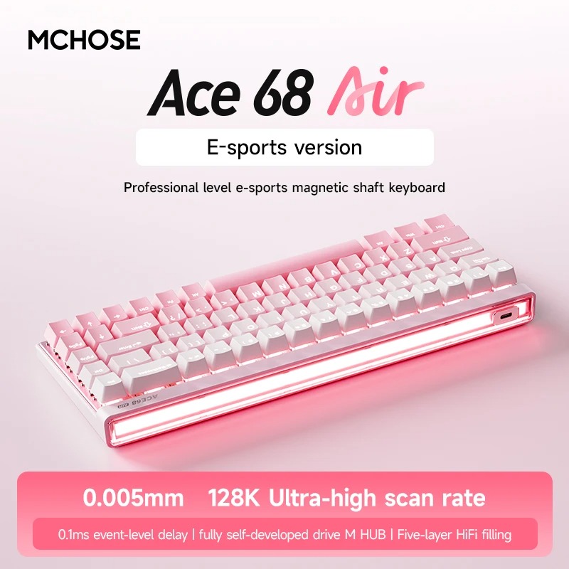 Mchose Ace68 Air Gaming Keyboa - đánh giá và giá Gaming Keyboard Expensive