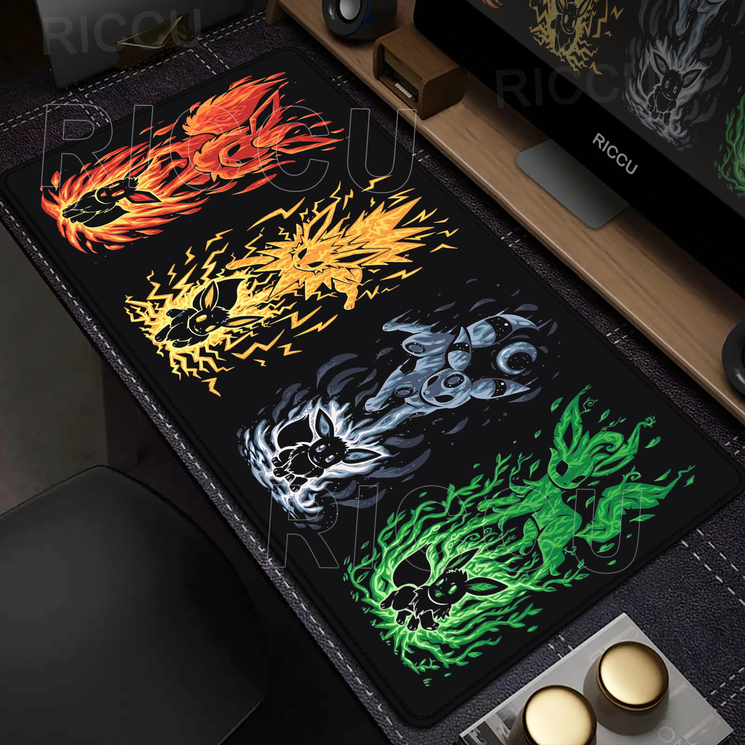 XXL Mouse Pad Anime P-Pokemons - đánh giá và giá Gaming Keyboard Top
