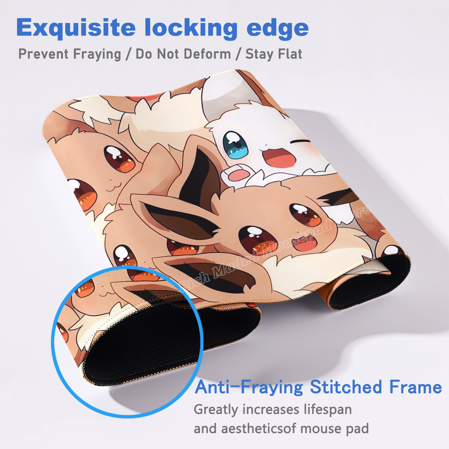 XXL Mouse Pad Anime P-Pokemons - đánh giá và giá Gaming Keyboard Top