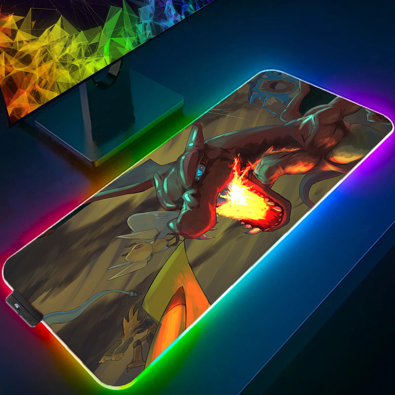 LED Light Mouse Pad Desk Mat G - đánh giá và giá Gaming Keyboard Top
