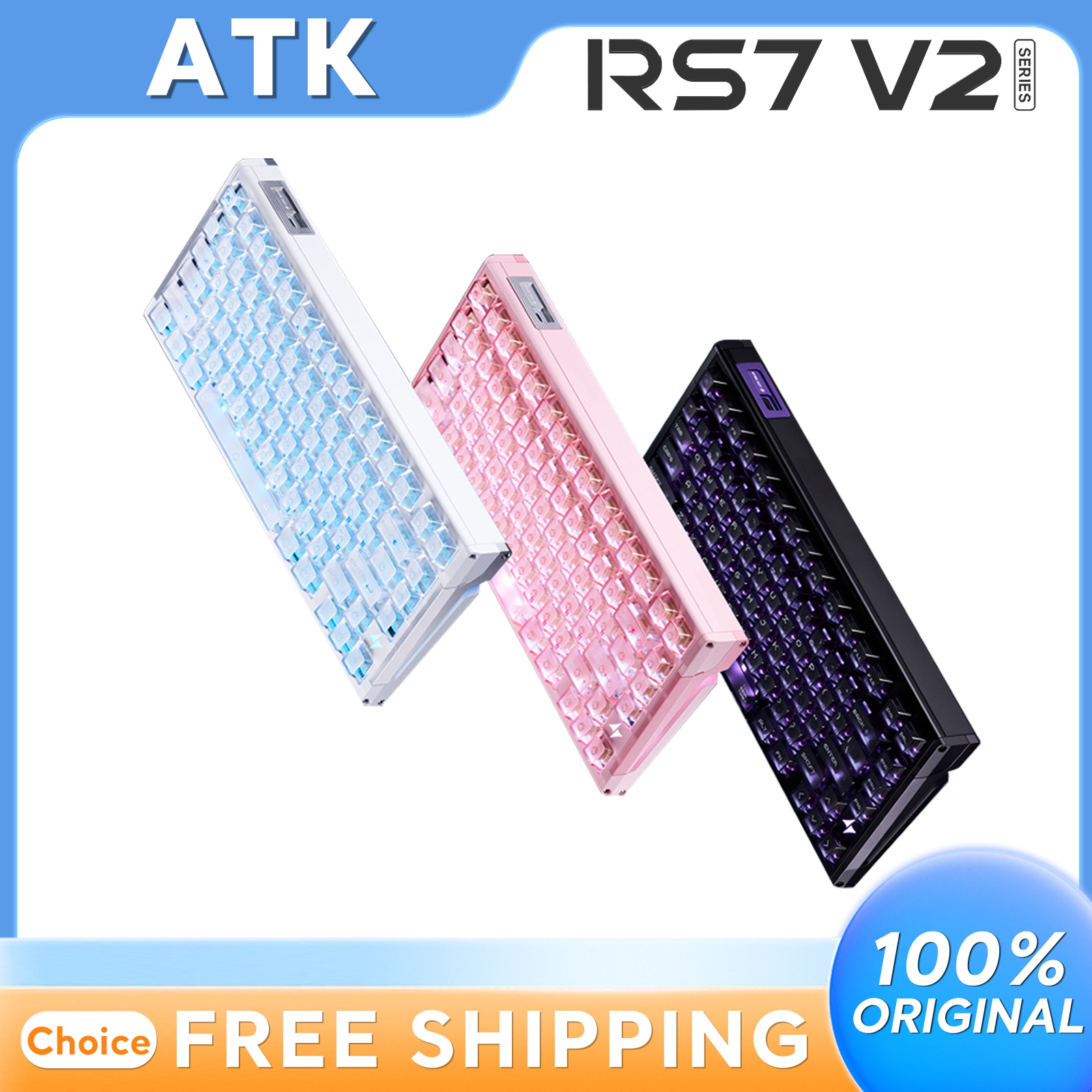 ATK RS7 V2 Ultra Magnetic Swit - đánh giá và giá Gaming Keyboard Types
