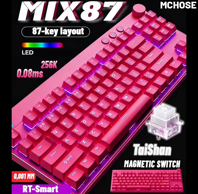 MCHOSE MIX87 Wired Gaming Keyb - đánh giá và giá Gaming Keyboard Expensive