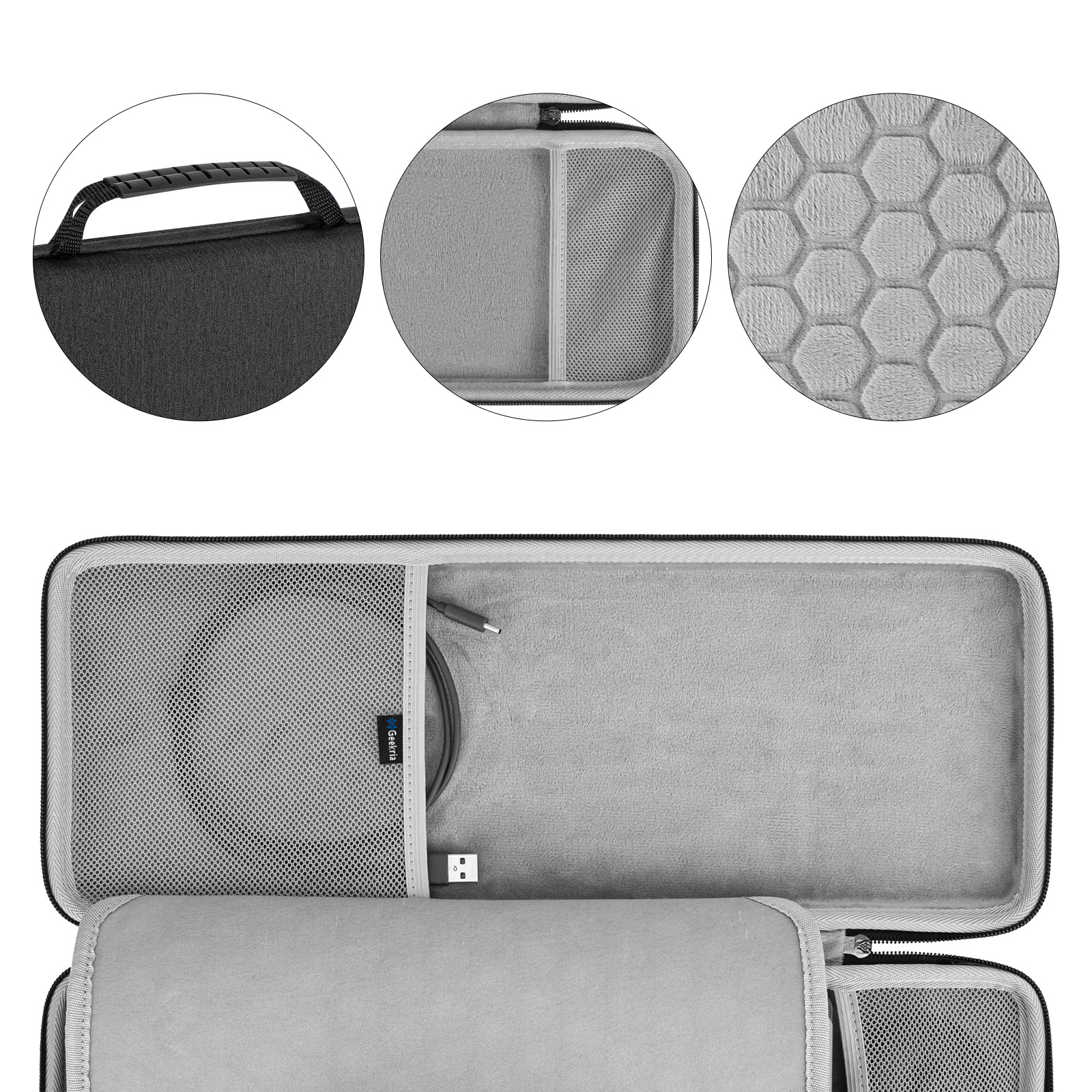 Geekria Keyboard Case for 84-K - đánh giá và giá Gaming Keyboard Mechanical Wireless