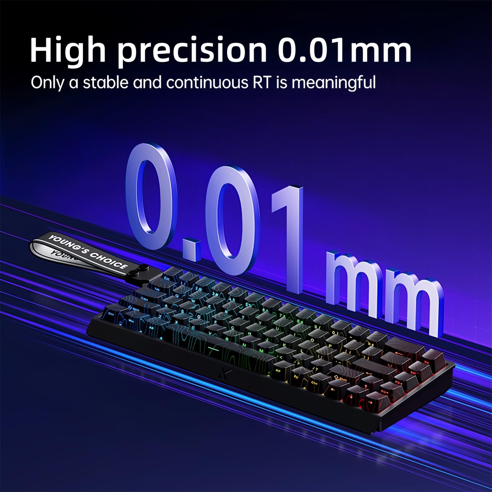MCHOSE ACE 68 Magnetic Switch  - đánh giá và giá Gaming Keyboard Expensive