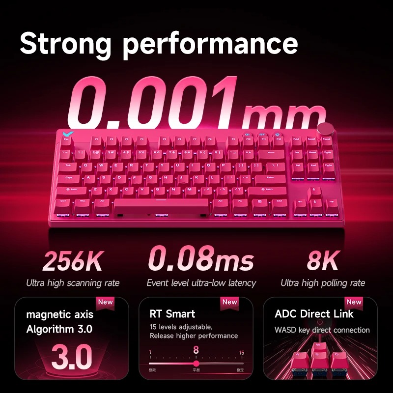 MCHOSE MIX87 Multifunctional m - đánh giá và giá Gaming Keyboard Expensive