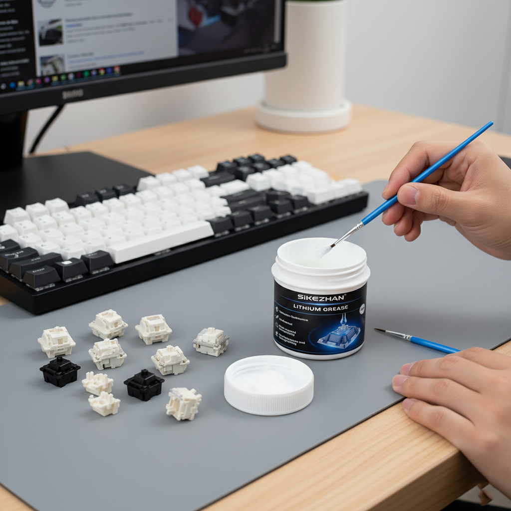 100G Keyboard Lithium Grease L - đánh giá và giá Keyboard Lube Kit