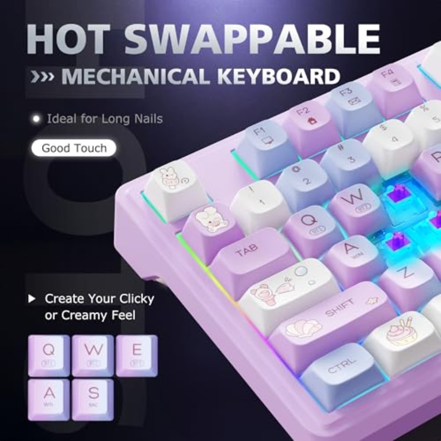 Gaming keyboard with number pa - đánh giá và giá Gaming Keyboard Thocky