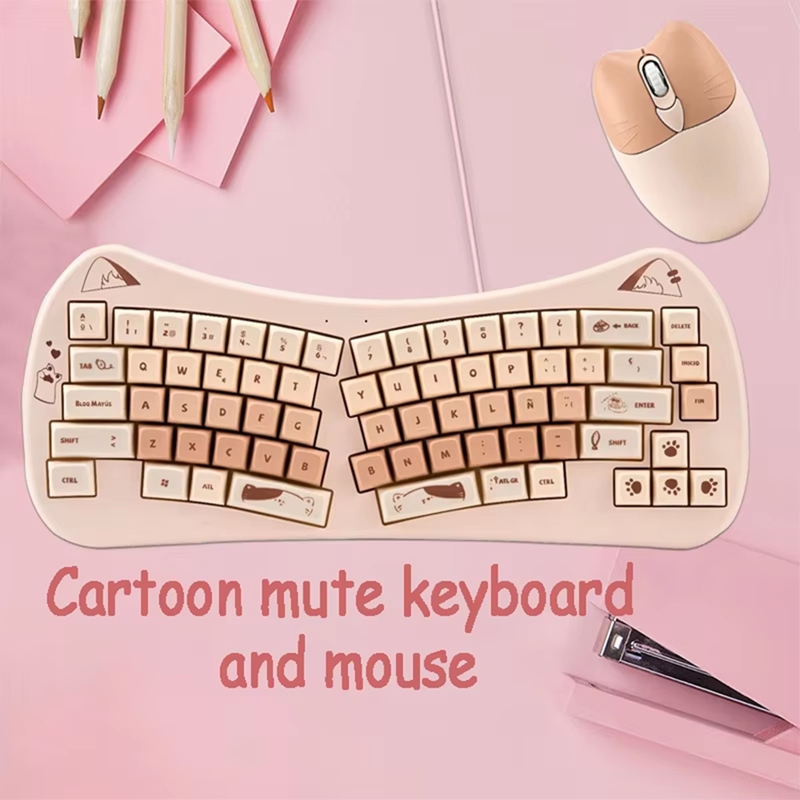 68 Key Cat Ear Mechanical Keyb - đánh giá và giá Gaming Keyboard Mechanical Wireless