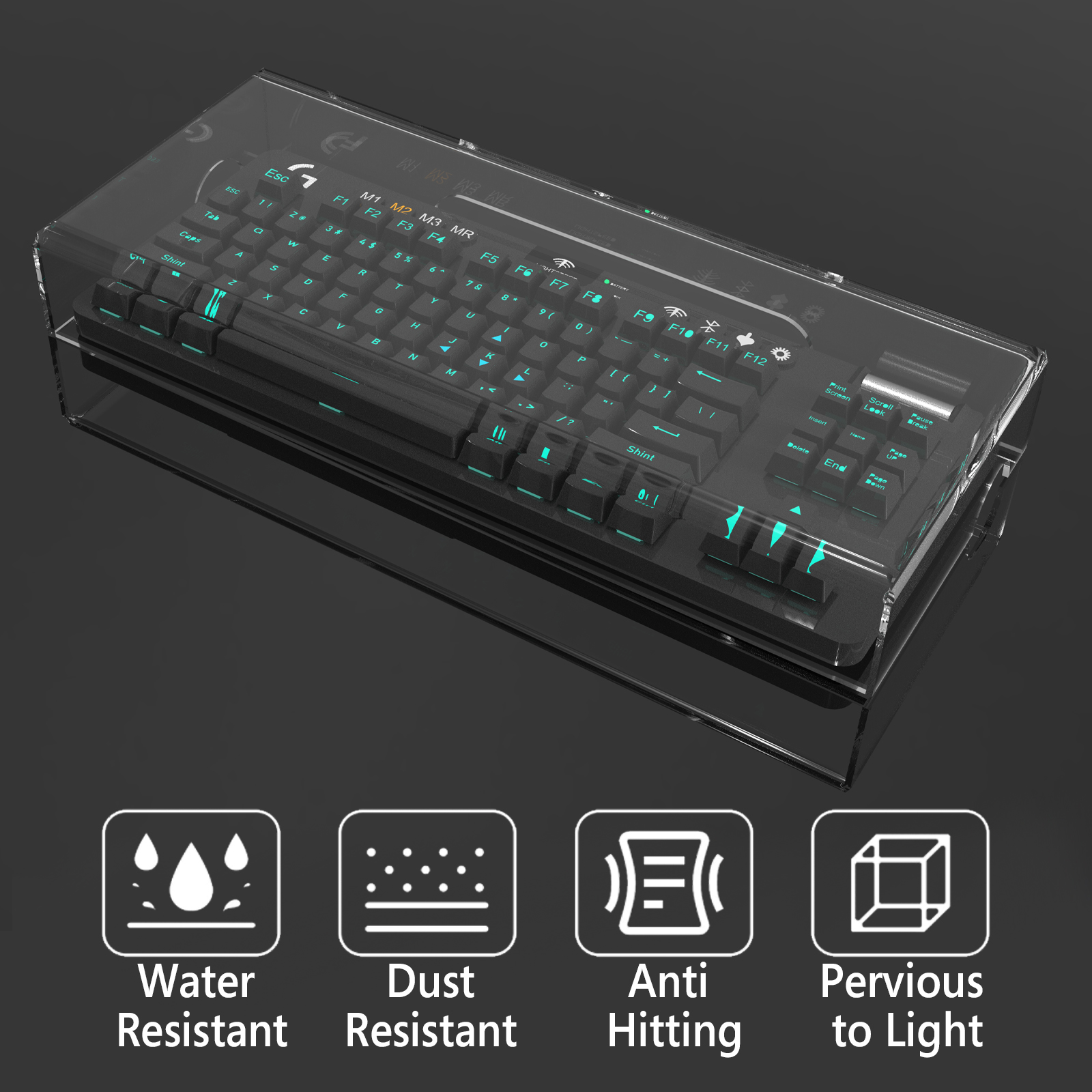 Geekria Tenkeyless TKL Keyboar - đánh giá và giá Gaming Keyboard Mechanical Wireless
