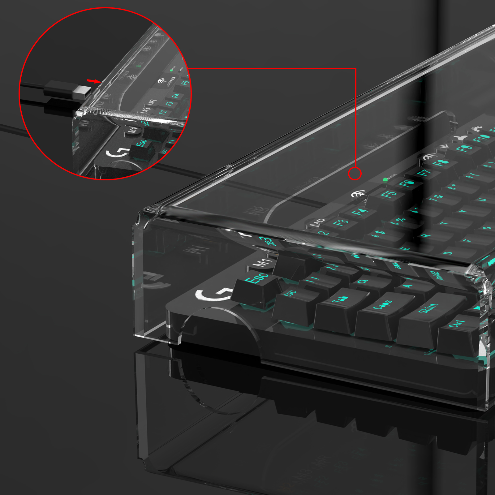 Geekria Tenkeyless TKL Keyboar - đánh giá và giá Gaming Keyboard Mechanical Wireless