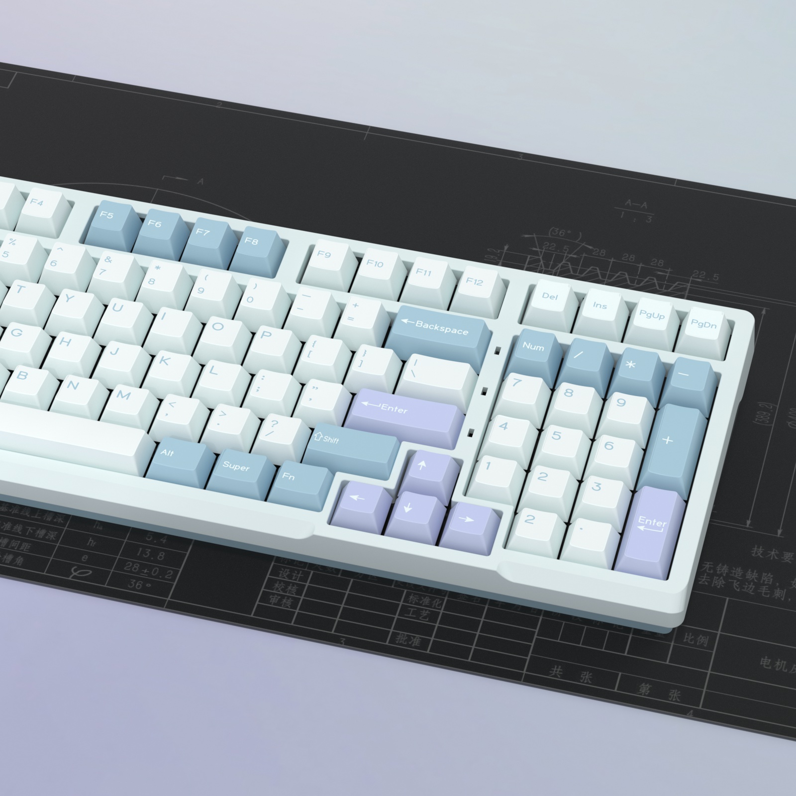 KBDiy GMK Illusion Keycap Cher - đánh giá và giá Gaming Keyboard Extension