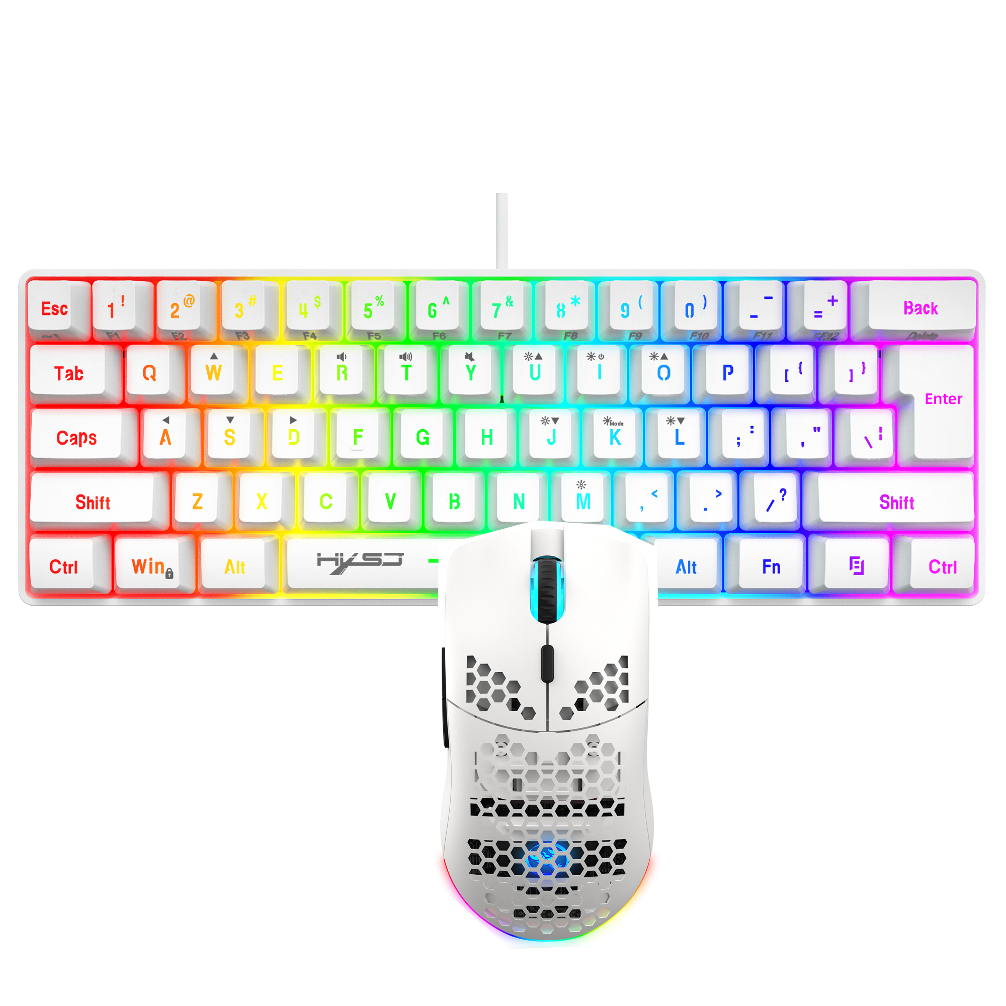 Hot sale 60% mini portable gam - đánh giá và giá Gaming Keyboard And Mouse Combo Wireless
