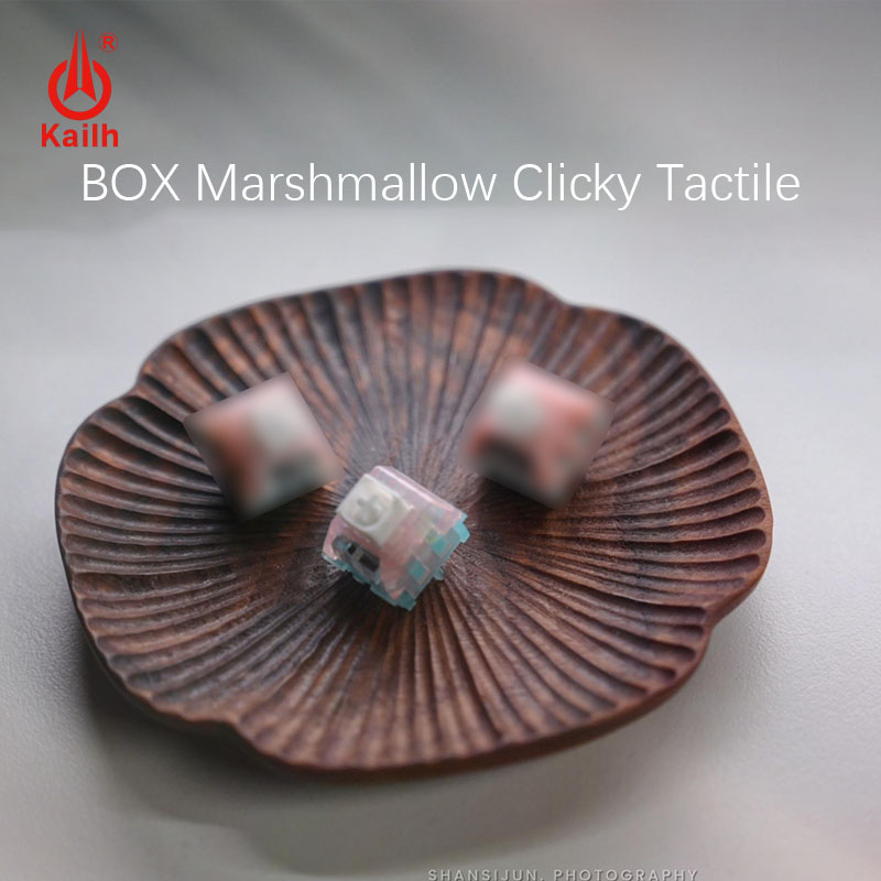 Kailh BOX Marshmallow Clicky T - đánh giá và giá Gaming Keyboard Blue Switches