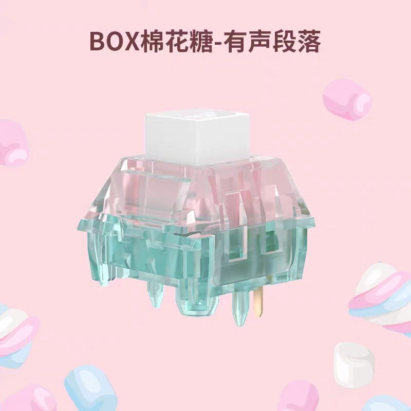 Kailh BOX Marshmallow Clicky T - đánh giá và giá Gaming Keyboard Blue Switches