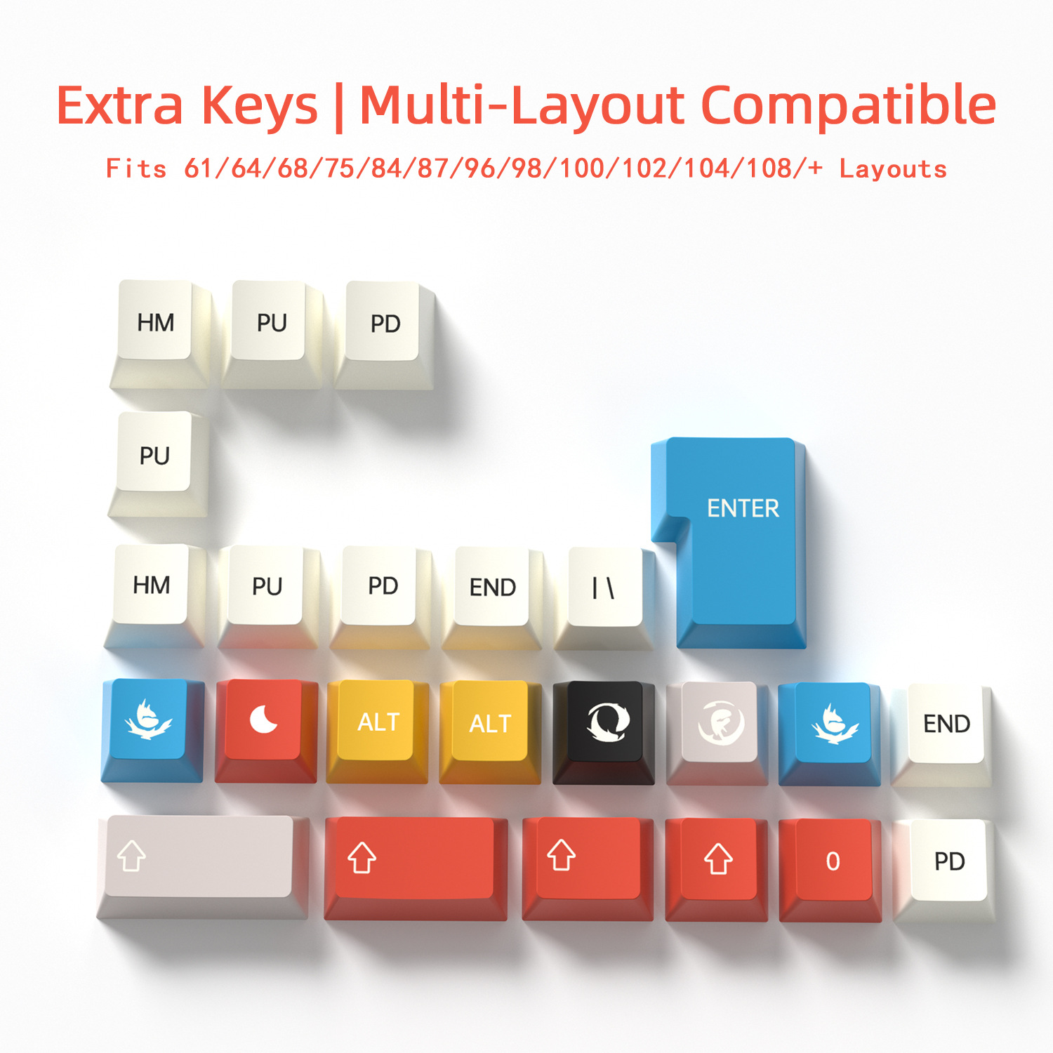 Cherry Profile Keycaps PBT 5-s - đánh giá và giá Gaming Keyboard Extension