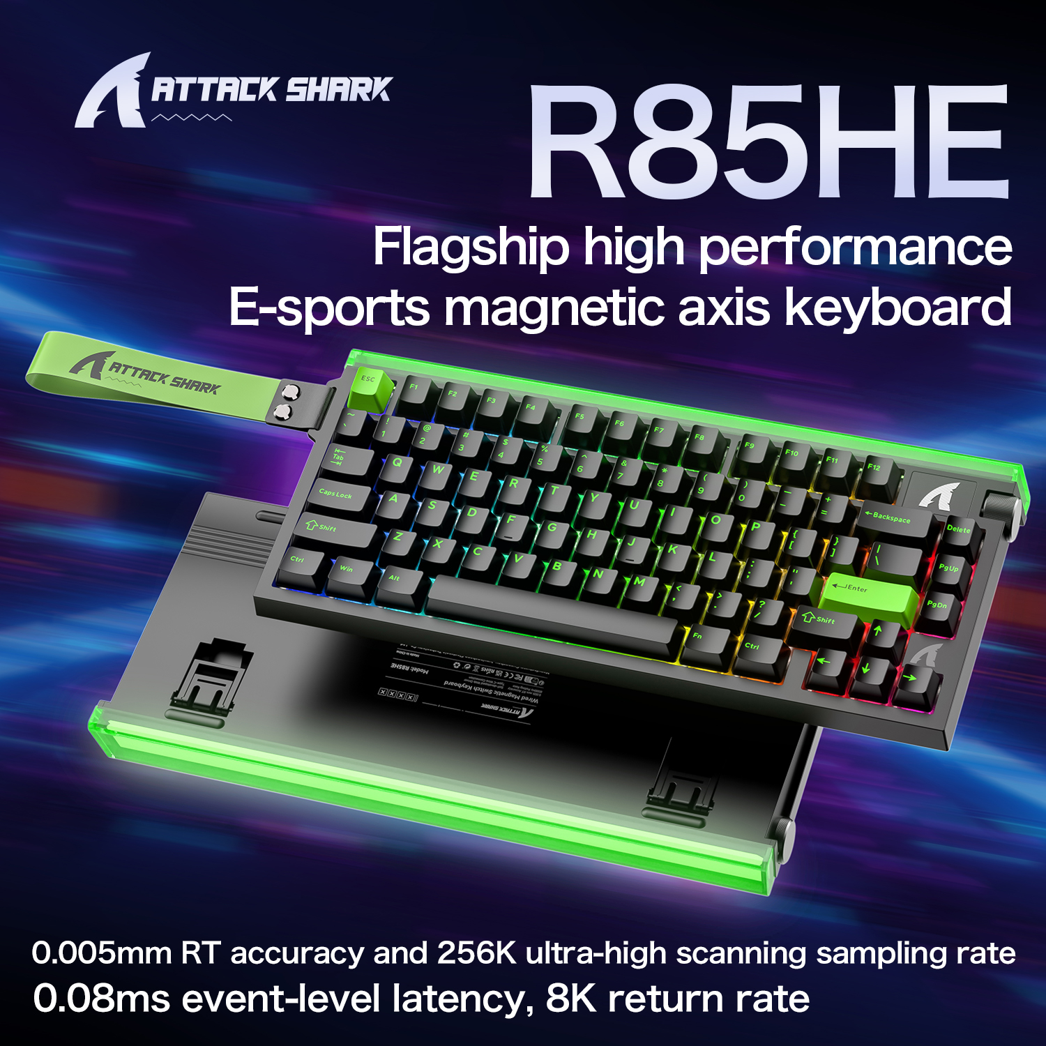 R85 ATTACK SHARK R85HE Magneti - đánh giá và giá Gaming Keyboard Expensive