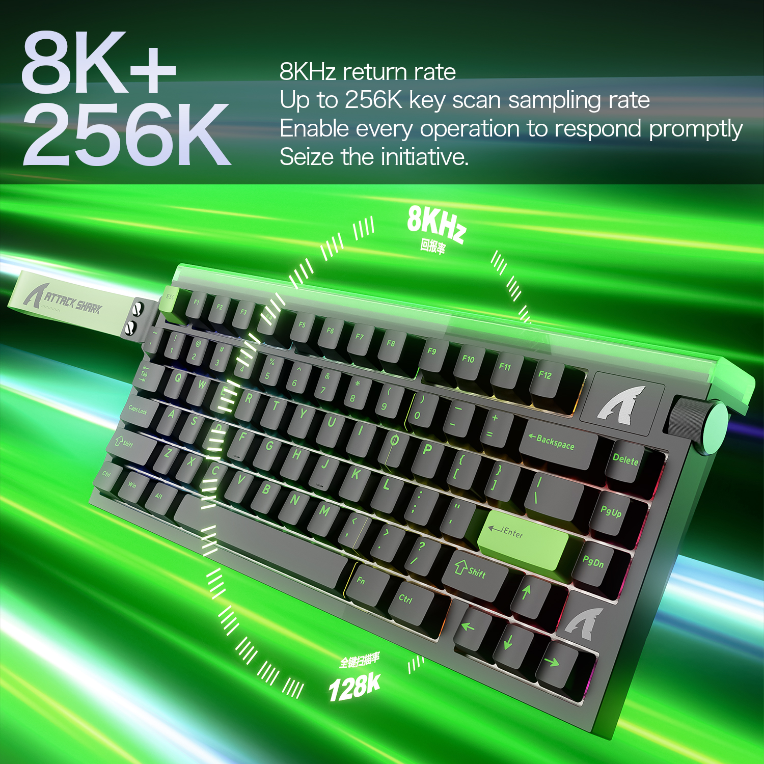 R85 ATTACK SHARK R85HE Magneti - đánh giá và giá Gaming Keyboard Expensive