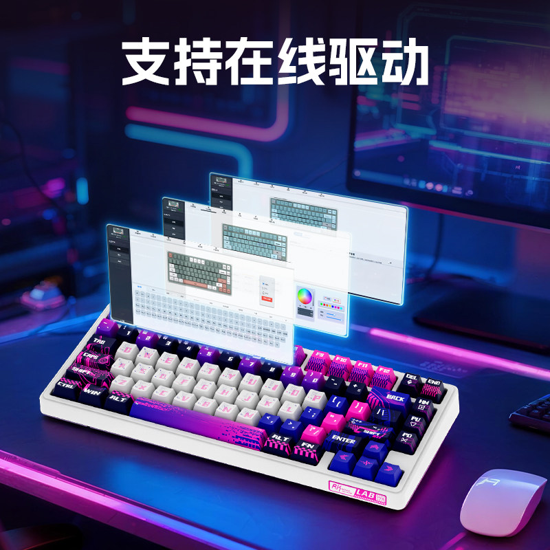RK R75Pro Magnetic Axis Mechan - đánh giá và giá Gaming Keyboard Ergonomic