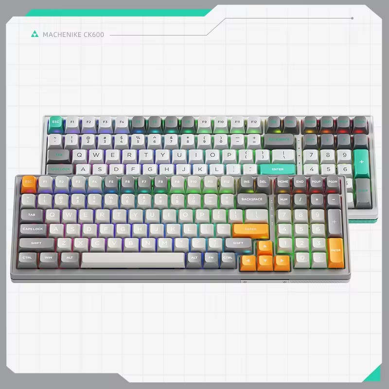 CK600 Tri-Mode Mechanical Keyb - đánh giá và giá Gaming Keyboard Mechanical Wireless
