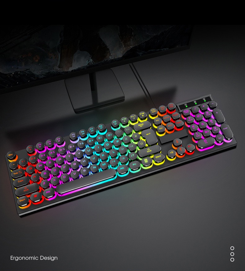 T7 Keyboard and Mouse Set Wire - đánh giá và giá Gaming Keyboard And Mouse Set