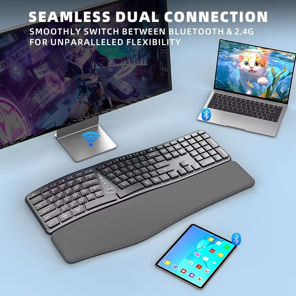 2.4G Wireless Keyboard Mouse C - đánh giá và giá Gaming Keyboard Types