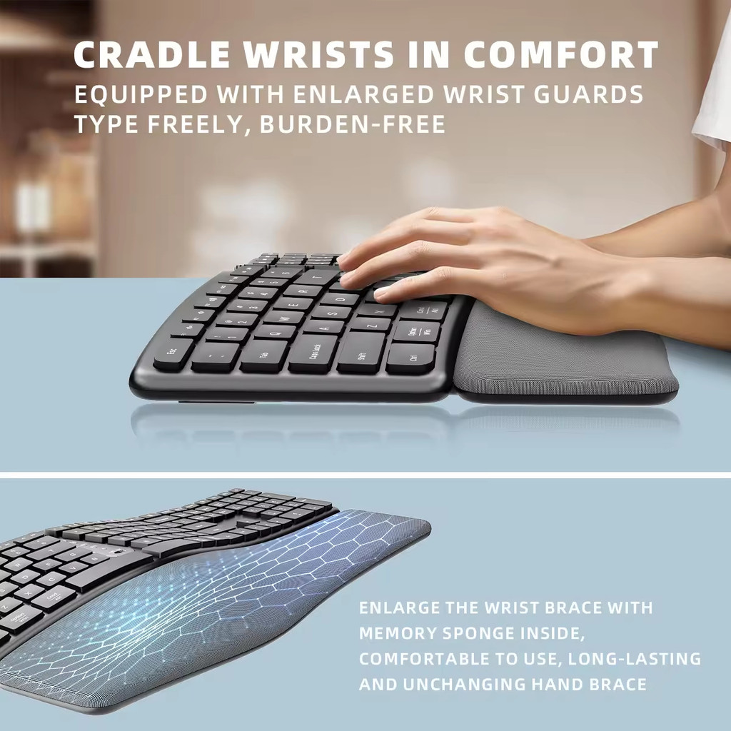 2.4G Wireless Keyboard Mouse C - đánh giá và giá Gaming Keyboard Types