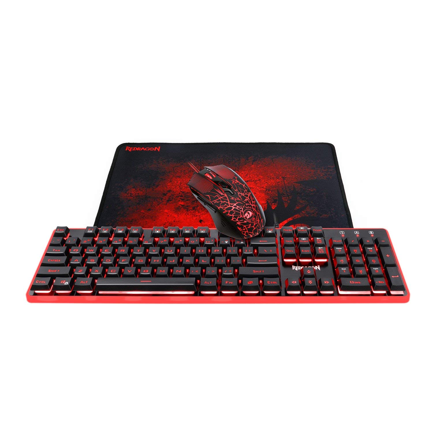 Redragon S107 Gaming Keyboard  - đánh giá và giá Gaming Keyboard Mouse Combo